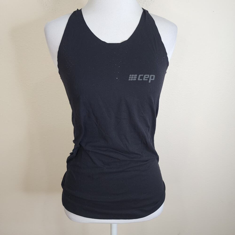 CEP Sports Women’s Black Training Running Tank Top Size XS Black Lightweight